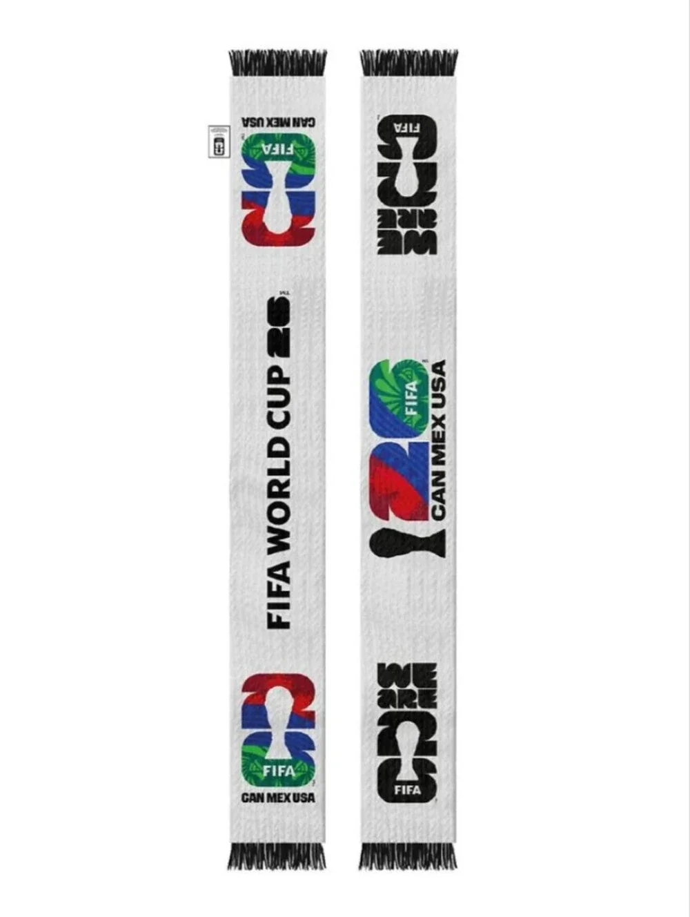 FIFA World Cup '26 Canada Mexico USA Scarf Soccer Fan Scarf NWT 🆕
